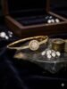 Luxury Gold Crystal Halo Bracelet